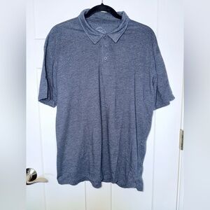 True Classic Navy Short Sleeve Polo